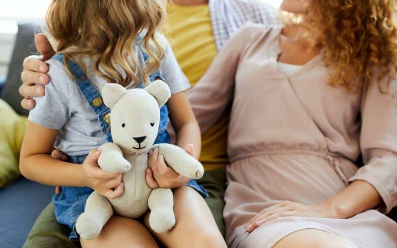Child with parents