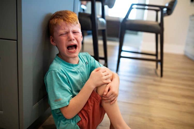 Angry child