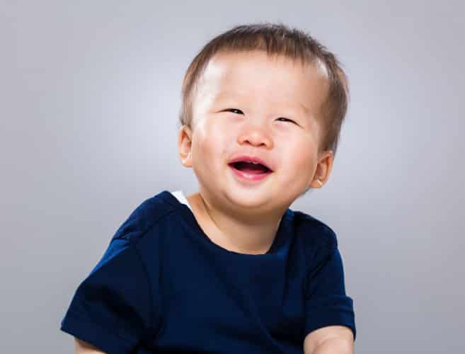 Happy smiling child