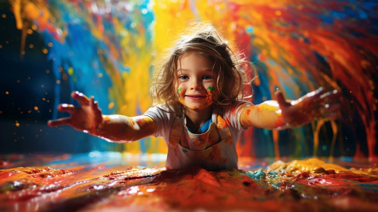 Sensory art for autism
