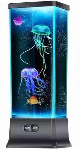 CALOVER Jellyfish Lamp Night Light