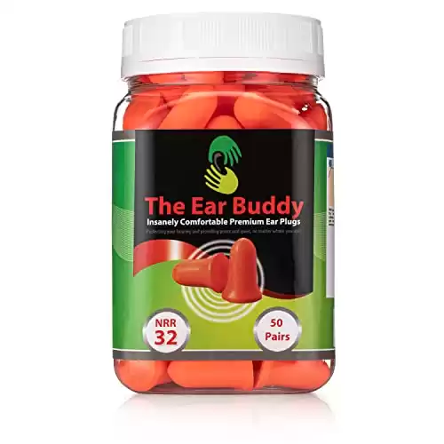 The Ear Buddy Noise Cancelling Ear Plugs