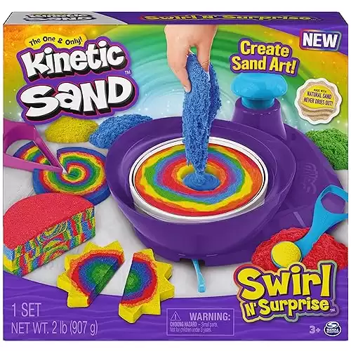 Kinetic Sand, Swirl N’ Surprise Playset